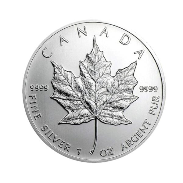 1 Onza De Plata Pura 999 Canadian Maple Leaf - Image 2