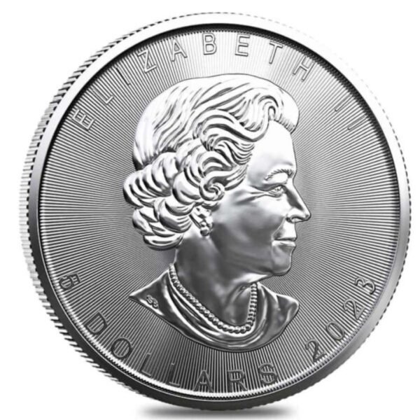 1 Onza De Plata Pura 999 Canadian Maple Leaf - Image 4